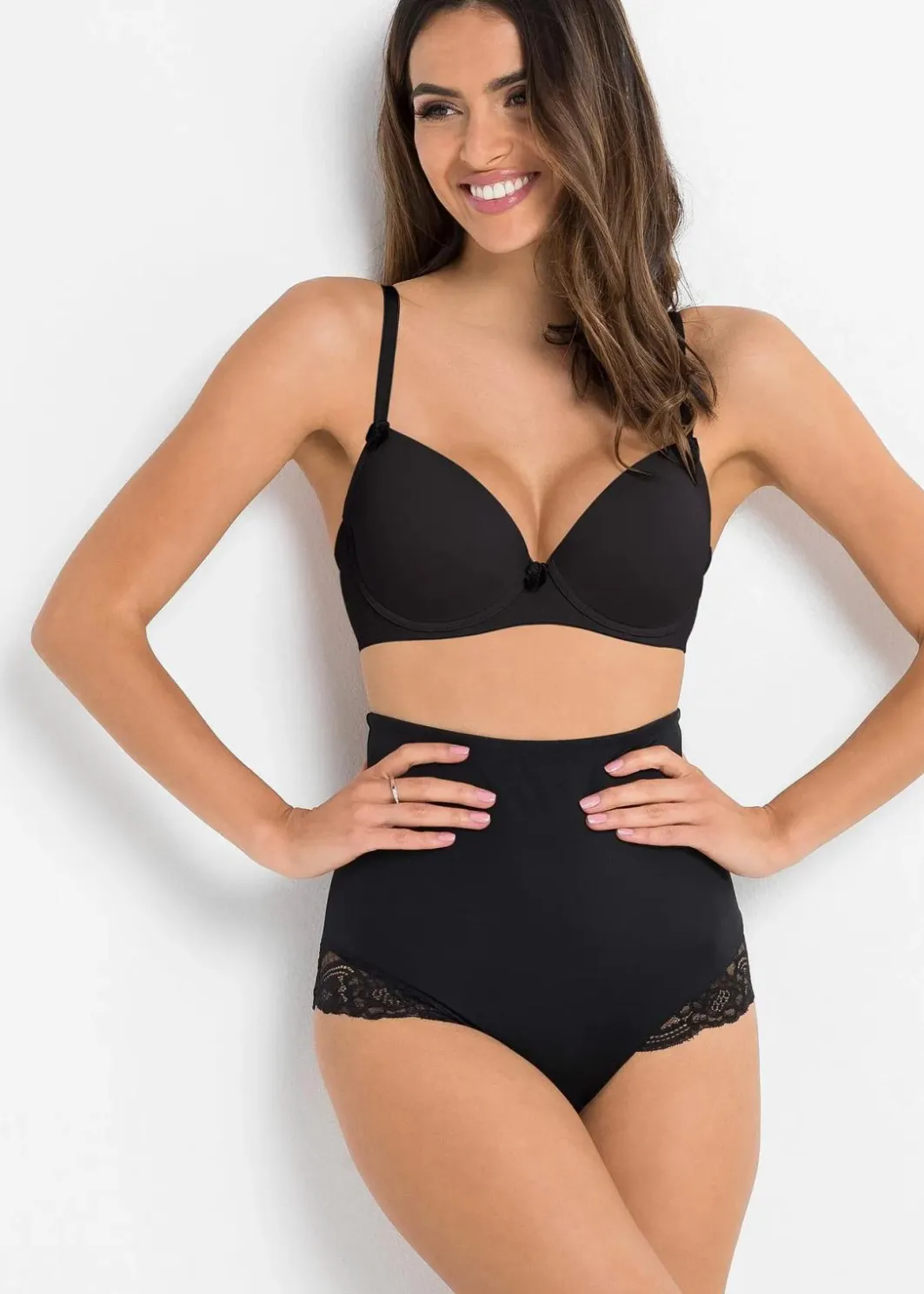 Damen bonprix Wäsche·Shapewear|Wäsche·Höschen|Light Shape Panty (2er Pack)