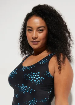 Hot Light Shape-Badeanzug mit breiten Trägern Damen Nachhaltigere Materialien|Shapewear