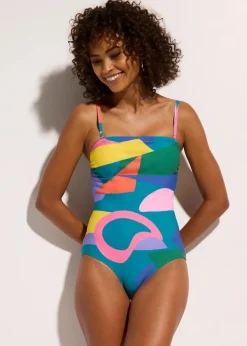 Best Light Shape-Badeanzug mit Multiway-Trägern Damen Nachhaltigere Materialien|Badeanzüge