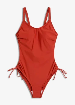 Damen bonprix Shapewear|Badeanzüge|Light Shape-Badeanzug mit Schnürung
