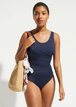 Sale Light Shape-Badeanzug mit Zierfalten Damen Nachhaltigere Materialien|Bademode·Badeanzüge