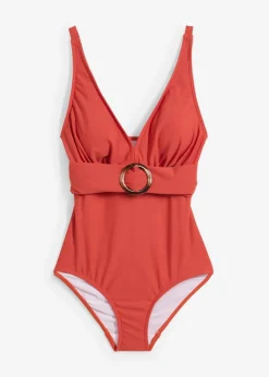 Outlet Light Shape-Badeanzug mit V-Ausschnitt Damen Nachhaltigere Materialien|Bademode·Badeanzüge