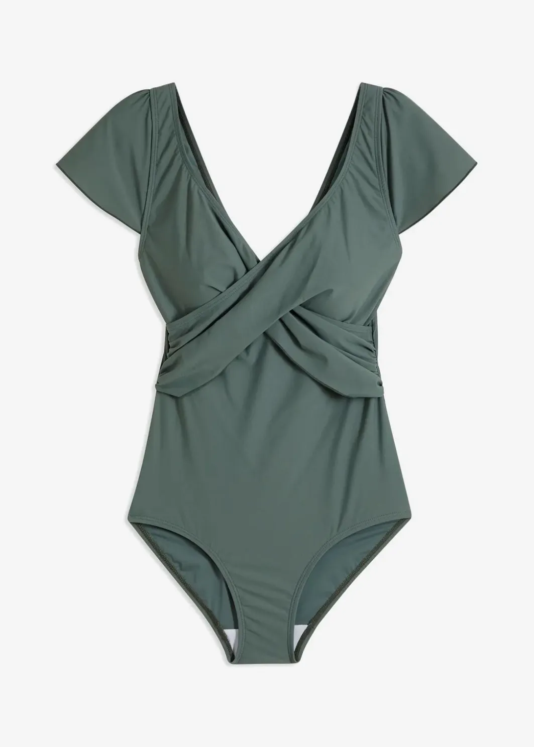 Hot Light Shape-Badeanzug mit Wickeloptik Damen Nachhaltigere Materialien|Shapewear