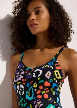 Hot Light Shape-Badeanzug rundum bedruckt Damen Nachhaltigere Materialien|Shapewear