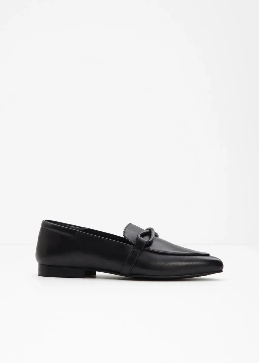 Damen bonprix Slipper & Halbschuhe|Loafer|Loafer aus Leder