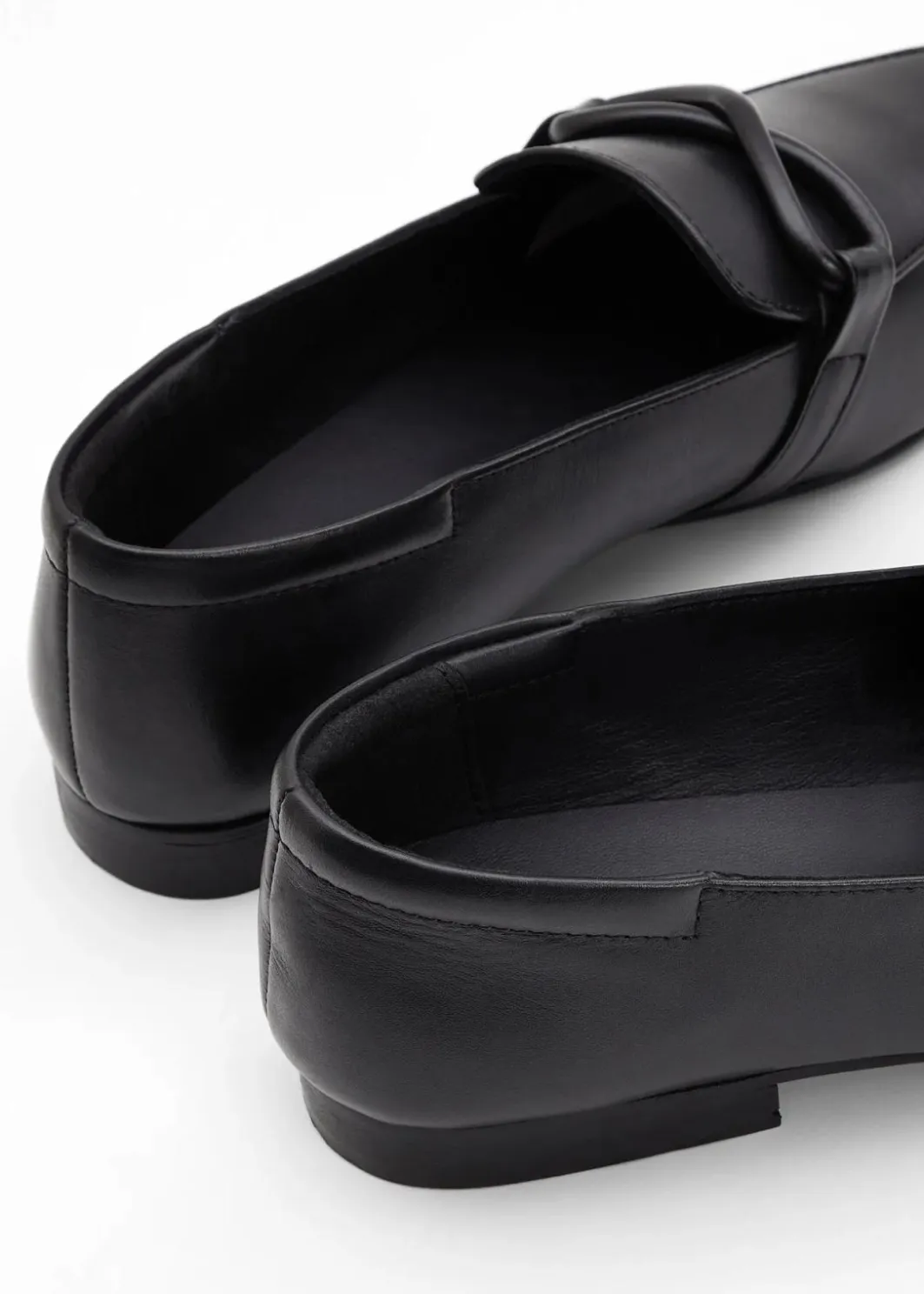Damen bonprix Slipper & Halbschuhe|Loafer|Loafer aus Leder