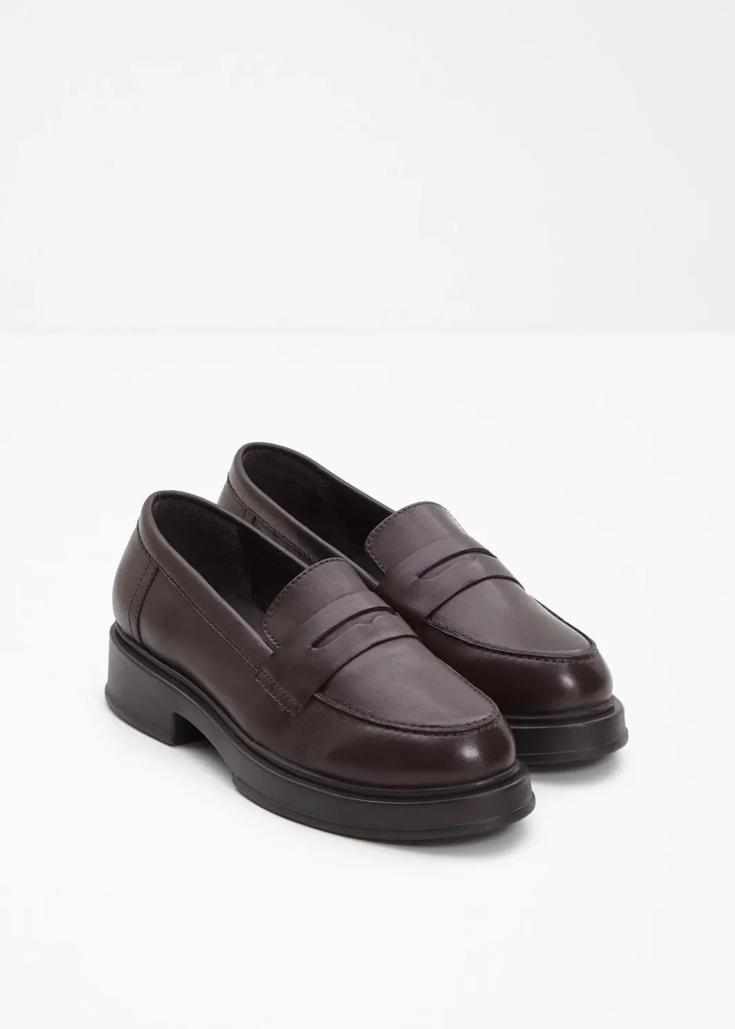 Hot Loafer aus Leder Damen Nachhaltigere Materialien|Premium