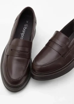 Hot Loafer aus Leder Damen Nachhaltigere Materialien|Premium