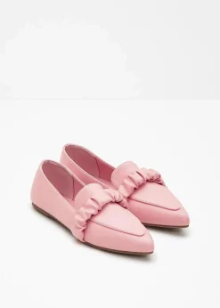 Damen bonprix Slipper & Halbschuhe|Loafer|Loafer mit Raffung