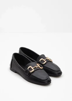 Online Loafer mit Schnalle Damen Slipper & Halbschuhe|Loafer