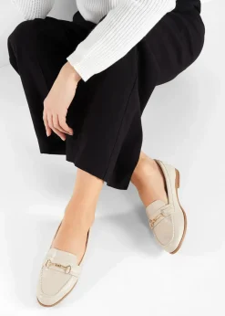 Sale Loafer mit Schnalle Damen Slipper & Halbschuhe|Loafer
