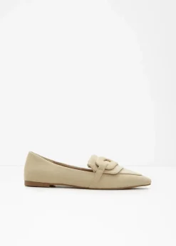 Damen bonprix Slipper & Halbschuhe|Loafer|Loafer mit Schnalle