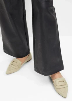 Damen bonprix Slipper & Halbschuhe|Loafer|Loafer mit Schnalle