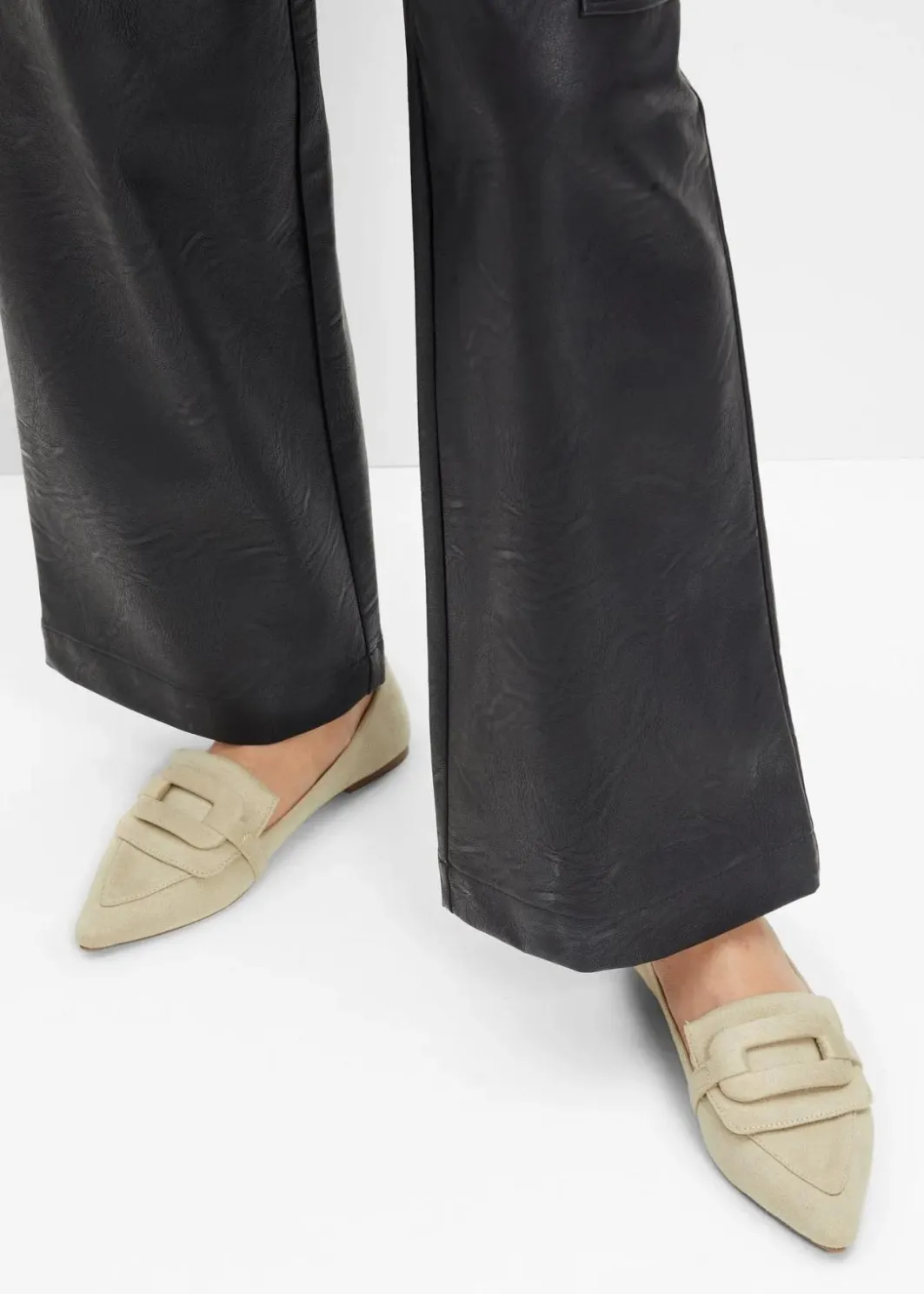 Damen bonprix Slipper & Halbschuhe|Loafer|Loafer mit Schnalle
