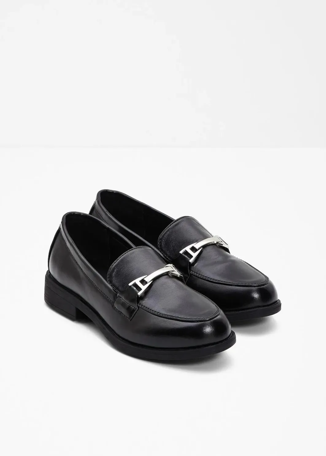 Damen bonprix Slipper & Halbschuhe|Loafer|Loafer mit Schnalle