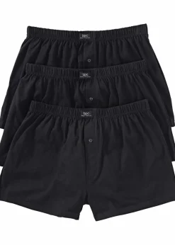 Sale Lockere Jersey Boxershorts aus Baumwolle (3er Pack) Herren Boxershorts|Große Größen