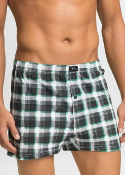 Herren bonprix Boxershorts|Große Größen|Lockere Jersey Boxershorts aus Baumwolle (3er Pack)