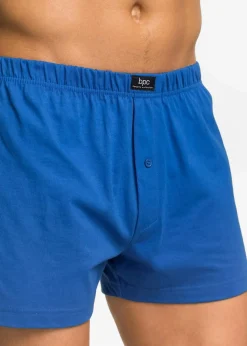 Herren bonprix Wäsche|Große Größen|Lockere Jersey Boxershorts aus Baumwolle (3er Pack)
