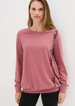 Damen bonprix Shirts & Tops|Nachhaltigere Materialien|Lockeres Sport-Shirt