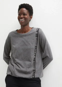 Damen bonprix Shirts & Tops|Nachhaltigere Materialien|Lockeres Sport-Shirt