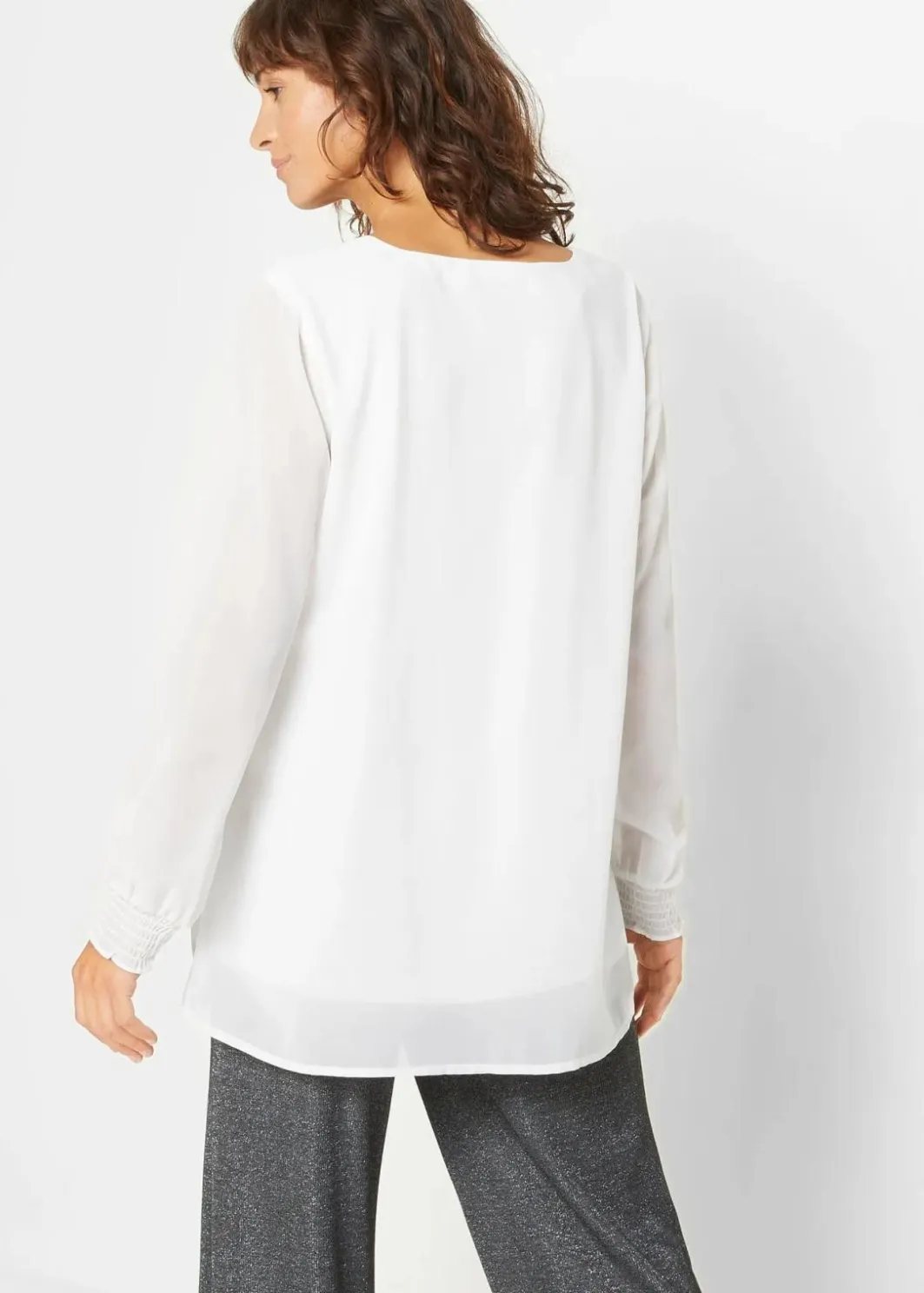 Damen bonprix Blusen & Tuniken|Nachhaltigere Materialien|Long- Tunikabluse