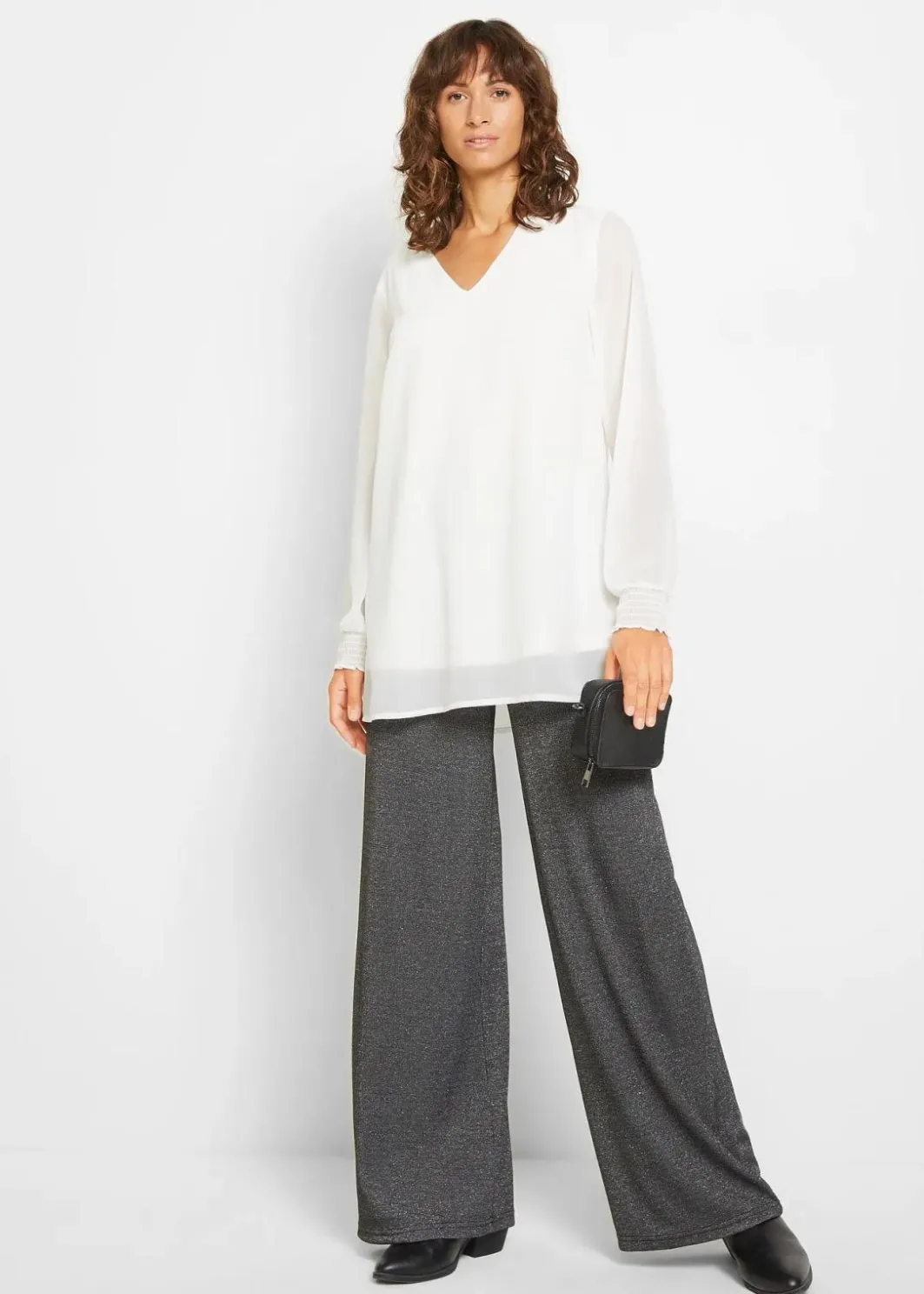 Damen bonprix Blusen & Tuniken|Nachhaltigere Materialien|Long- Tunikabluse