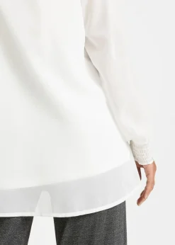 Damen bonprix Blusen & Tuniken|Nachhaltigere Materialien|Long- Tunikabluse