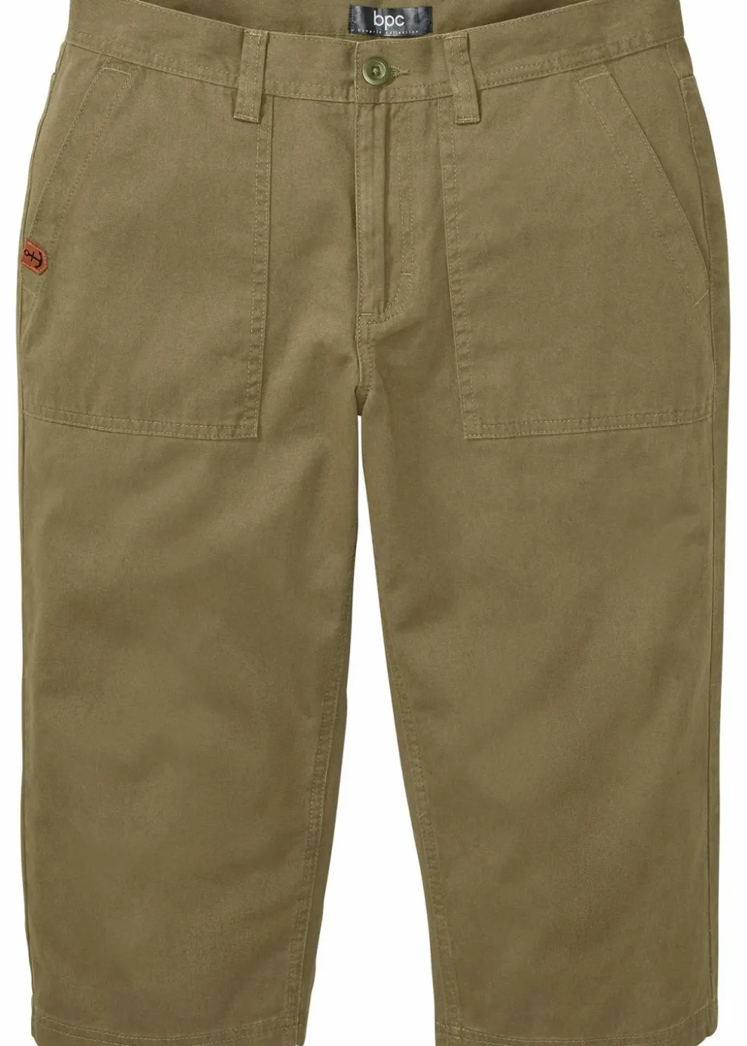 Herren bonprix Hosen|Shorts|Long-Bermuda aus reiner Baumwolle Regular Fit