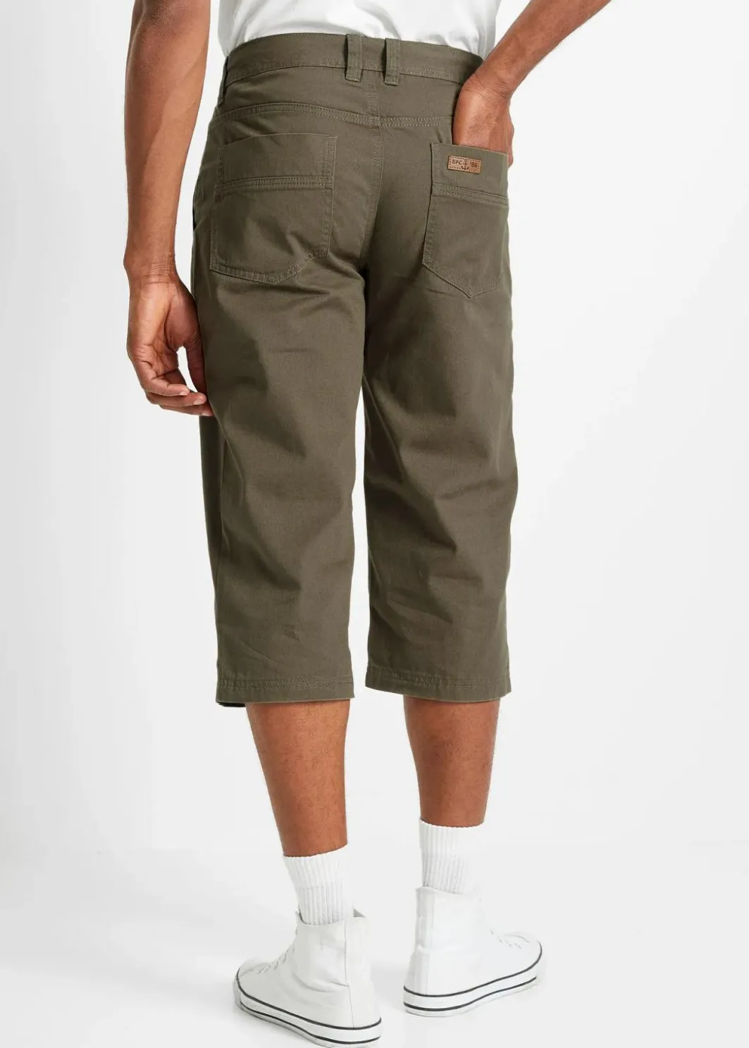 Herren bonprix Hosen|Shorts|Long-Bermuda aus reiner Baumwolle Regular Fit