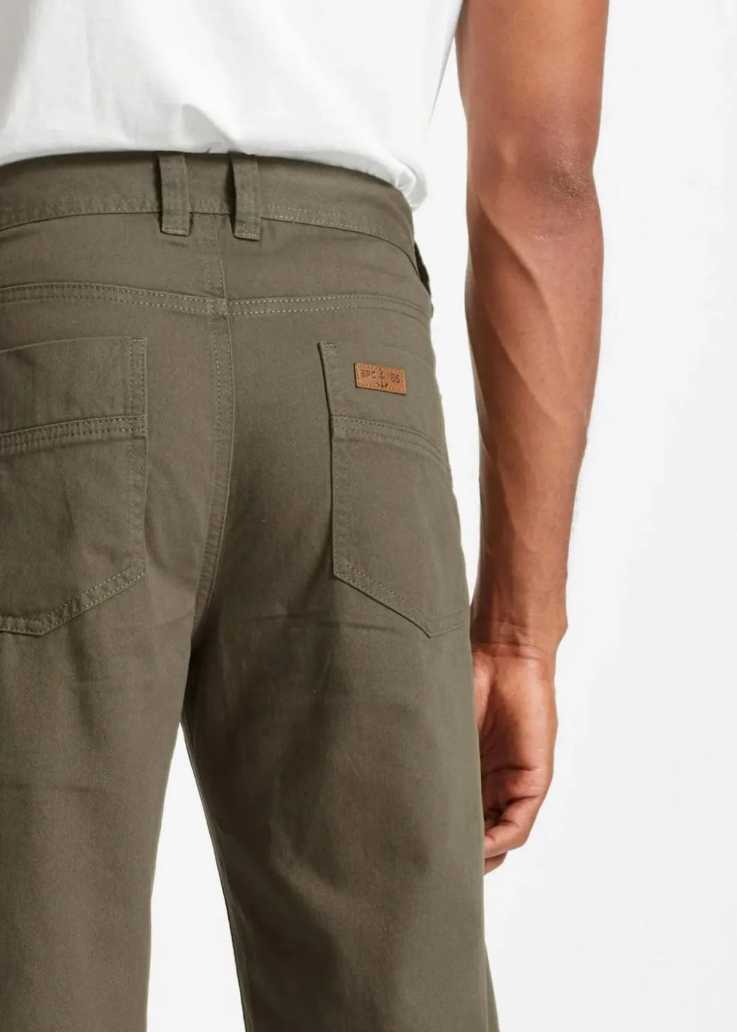 Herren bonprix Hosen|Shorts|Long-Bermuda aus reiner Baumwolle Regular Fit