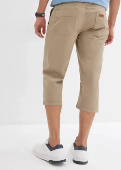 Herren bonprix Große Größen|Shorts|Long-Bermuda aus reiner Baumwolle Regular Fit
