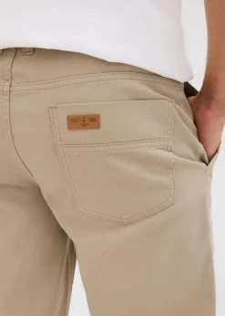 Herren bonprix Große Größen|Shorts|Long-Bermuda aus reiner Baumwolle Regular Fit