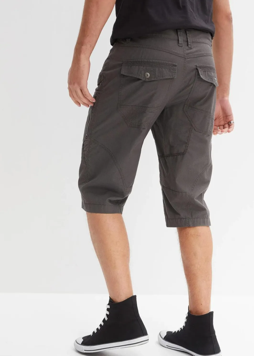 Herren bonprix Große Größen|Shorts|Long-Bermuda, Regular Fit