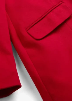 Damen bonprix Blazer|Nachhaltigere Materialien|Longblazer aus Baumwoll-Jersey