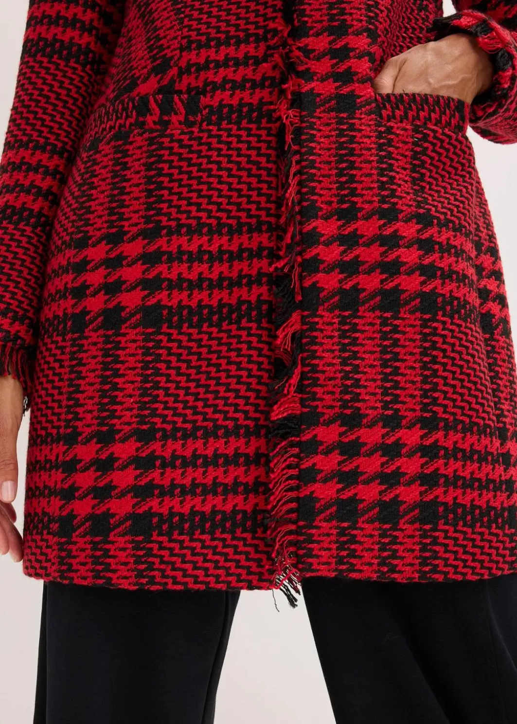 Damen bonprix Bekleidung·Basics|Blazer|Longblazer aus Bouclé