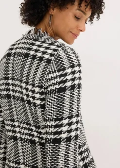 Damen bonprix Blazer|Bekleidung·Basics|Longblazer aus Bouclé