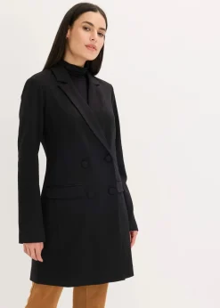 New Longblazer aus Punto di Roma Damen Bekleidung·Basics|Blazer