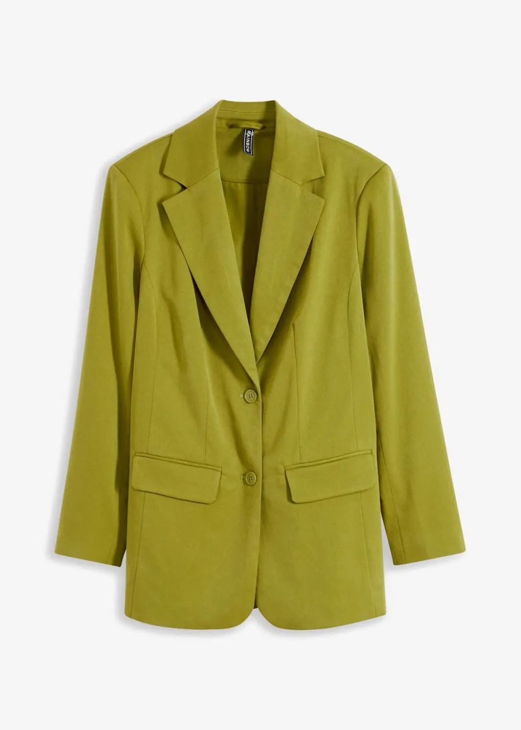 Damen bonprix Bekleidung·Basics|Blazer|Longblazer aus Viskose-Mix