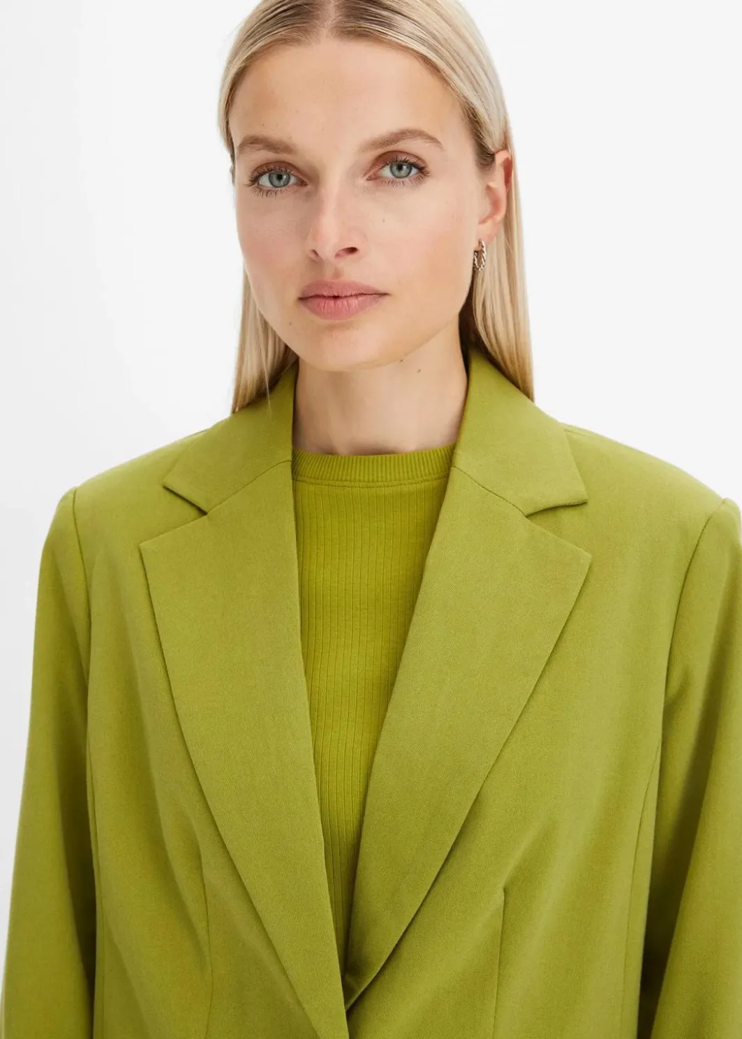 Damen bonprix Bekleidung·Basics|Blazer|Longblazer aus Viskose-Mix