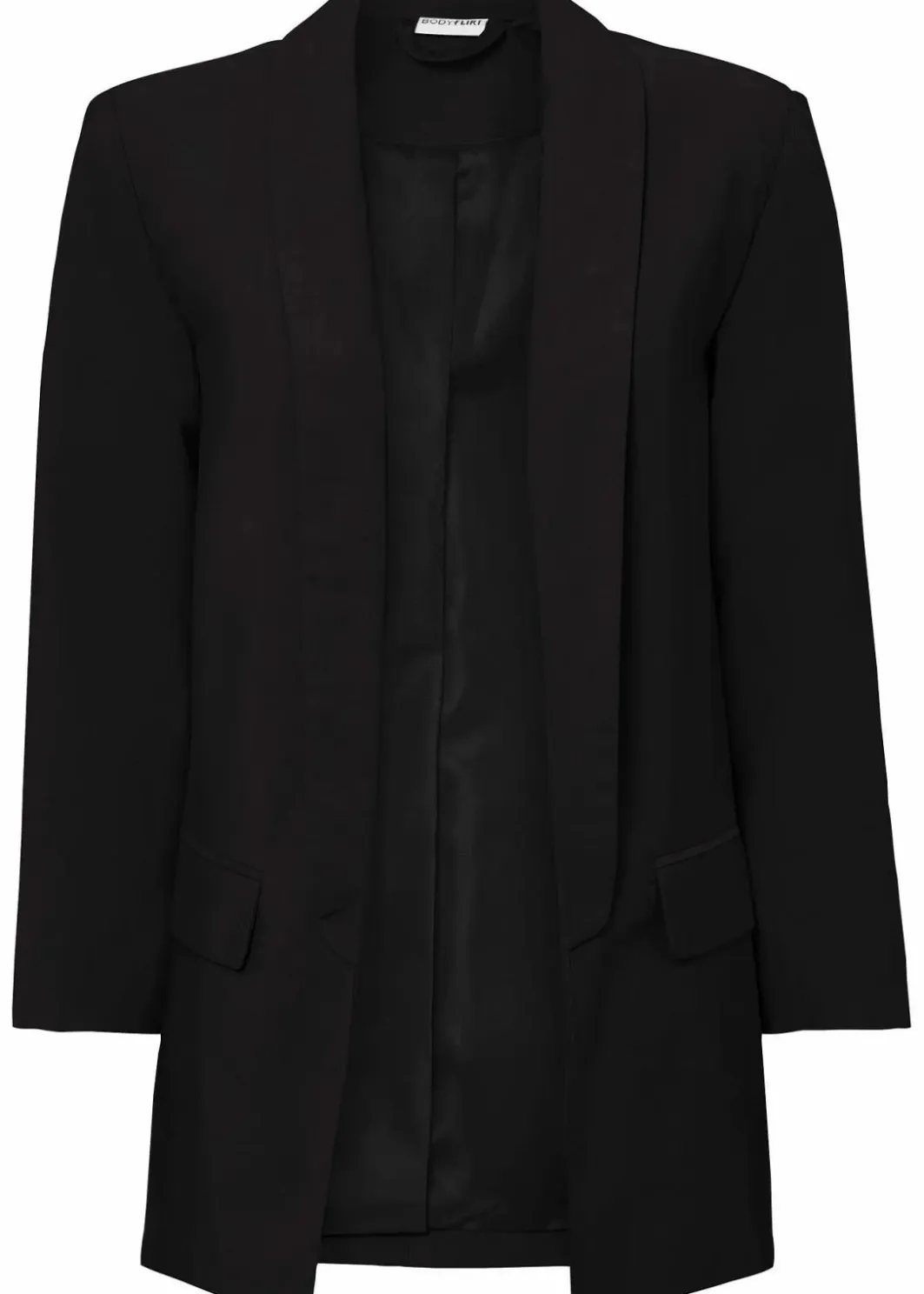Damen bonprix Bekleidung·Basics|Nachhaltigere Materialien|Longblazer aus Viskose-Mix