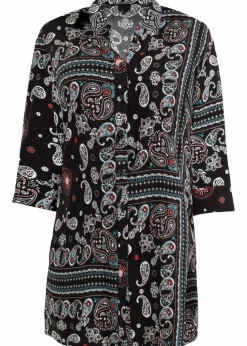 Damen bonprix Blusen & Tuniken|Bekleidung·Jacken & Mäntel|Longbluse