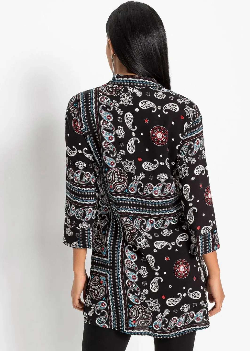 Damen bonprix Blusen & Tuniken|Bekleidung·Jacken & Mäntel|Longbluse