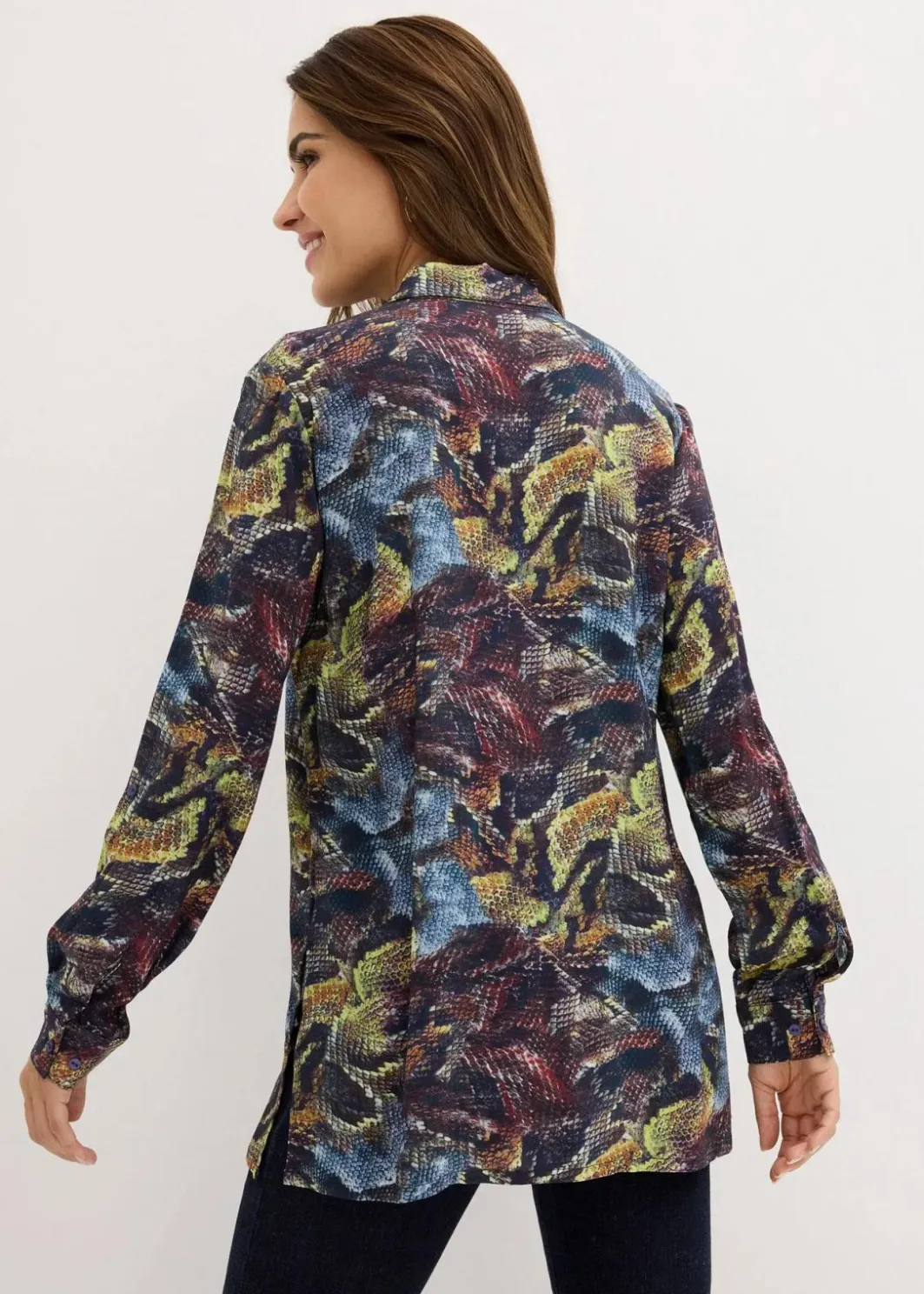 Damen bonprix Bekleidung·Jacken & Mäntel|Blusen & Tuniken|Longbluse