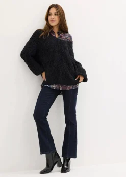 Damen bonprix Bekleidung·Jacken & Mäntel|Blusen & Tuniken|Longbluse