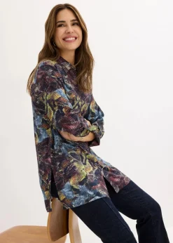 Damen bonprix Bekleidung·Jacken & Mäntel|Blusen & Tuniken|Longbluse