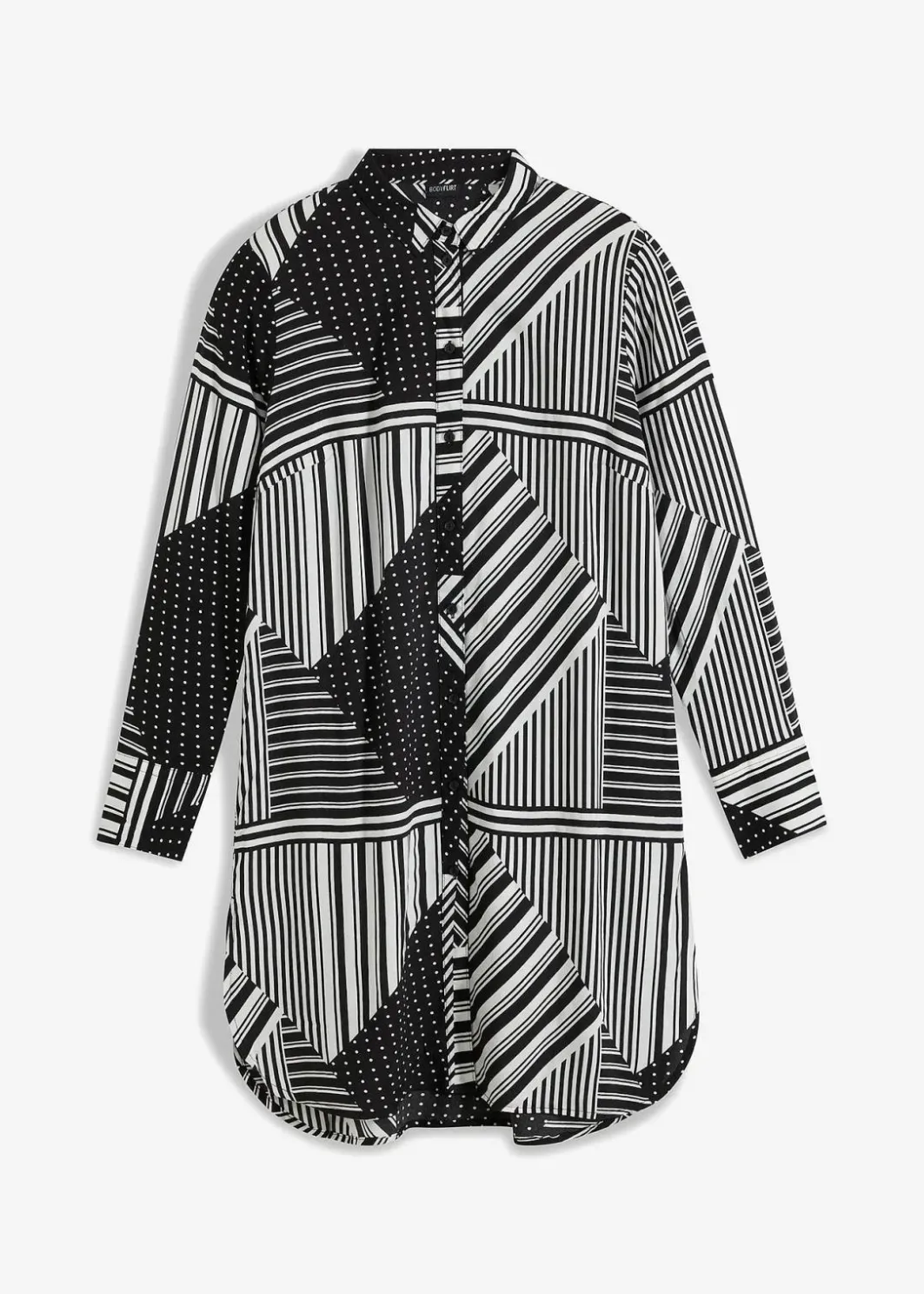 Damen bonprix Bekleidung·Jacken & Mäntel|Blusen & Tuniken|Longbluse