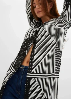 Damen bonprix Bekleidung·Jacken & Mäntel|Blusen & Tuniken|Longbluse