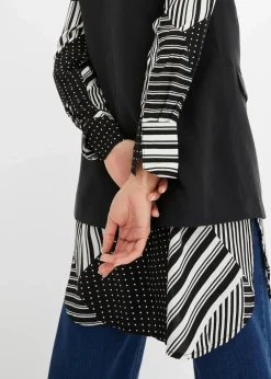 Damen bonprix Bekleidung·Jacken & Mäntel|Blusen & Tuniken|Longbluse