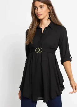 Damen bonprix Bekleidung·Jacken & Mäntel|Nachhaltigere Materialien|Longbluse