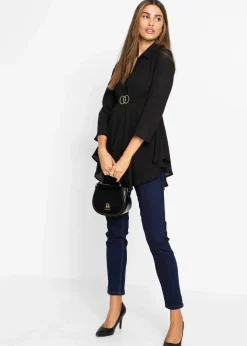Damen bonprix Bekleidung·Jacken & Mäntel|Nachhaltigere Materialien|Longbluse